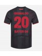 Billige Bayer Leverkusen Alejandro Grimaldo #20 Hjemmedrakt 2025-26 Kortermet
